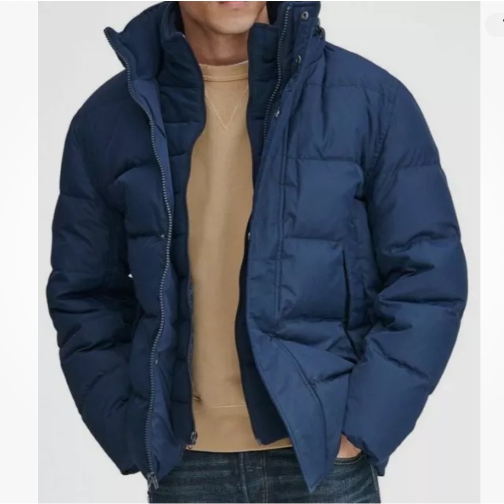 NWT Marc New York Andrew Marc Carlton Matte Down Packable Hood Puffer Jacket XL